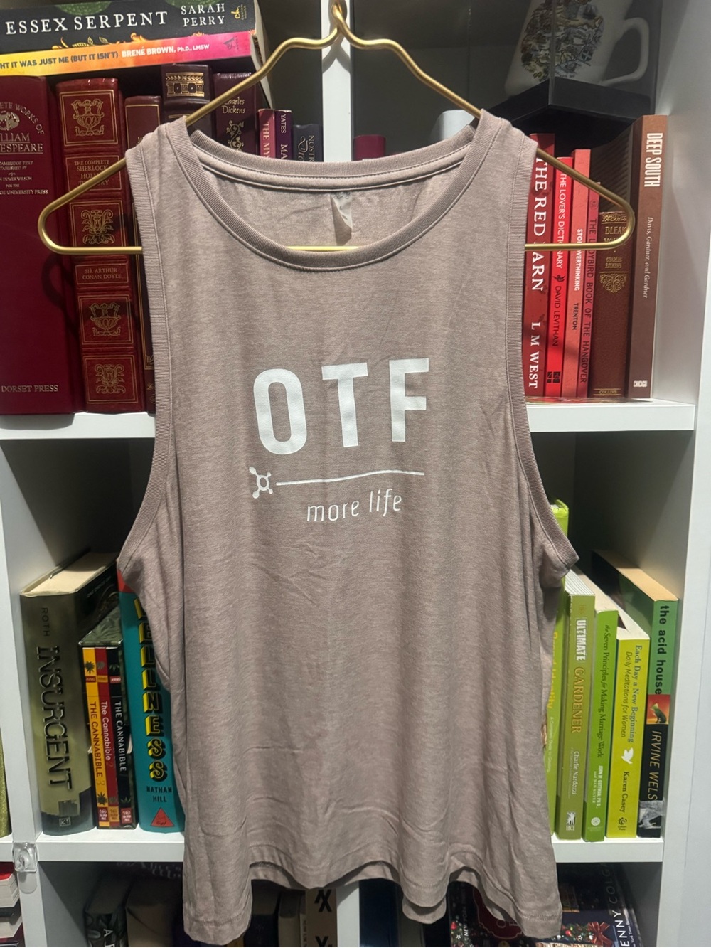 Beyond Yoga OTF More Life Tank Top - Dusty Rose